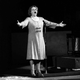 Kate Smith, singing “God Bless America” before a Stanley Cup playoff game between the New York Islanders and the Philadelphia Flyers in Philadelphia, May 13, 1975.